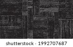 rough black and white texture... | Shutterstock .eps vector #1992707687