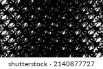rough black and white texture... | Shutterstock .eps vector #2140877727