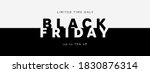 black friday sale banner.... | Shutterstock .eps vector #1830876314