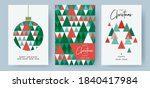 merry christmas and happy new... | Shutterstock .eps vector #1840417984