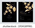 floral wedding invitation card... | Shutterstock .eps vector #1934189981
