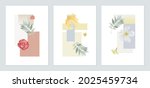 botany poster template design ... | Shutterstock .eps vector #2025459734