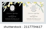 floral memorial and funeral... | Shutterstock .eps vector #2117754617