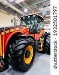 Small photo of The ploughed tractor RSM 370 is a versatile all-wheel-drive vehicle of the classic layout for any agricultural work. Agro-industrial forum of southern Russia Rostov-on-Don 25.02.2021