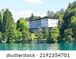 Small photo of Titos villa on lake Bled with beautiful view
