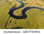 Winding River  Aerial View....