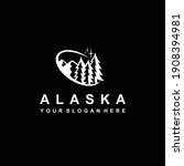 Alaska Logo With Hipster Concept