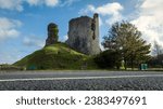 Small photo of The castle in the town of Llandovery in Mid Wales where Llywelyn Ap Gruffydd Fychan was executed by Henry IV of England on October 9, 1401
