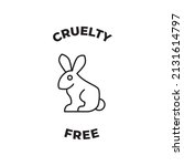 animal testing cruelty free... | Shutterstock .eps vector #2131614797