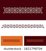 elegant traditional old arabian ... | Shutterstock .eps vector #1821798704