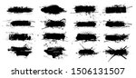 ink splashes stencil   vector... | Shutterstock .eps vector #1506131507