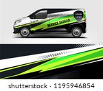 truck and van wrap design  for... | Shutterstock .eps vector #1195946854