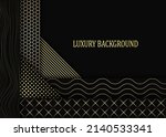 black and gold luxury... | Shutterstock .eps vector #2140533341