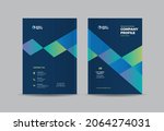 business brochure cover design... | Shutterstock .eps vector #2064274031