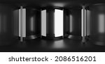 3d render image of panoramic hdr studio lights image