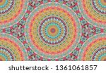  andala kaleidoscope.ethnic... | Shutterstock . vector #1361061857