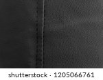 Small photo of beautiful leather rexine texture seamless gray and black color with stitch