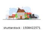 winter time concept vector... | Shutterstock .eps vector #1508422571