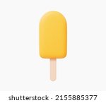 3d realistic ice cream icon... | Shutterstock .eps vector #2155885377