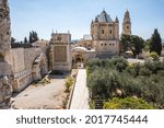 Abbey of the Dormition of the Blessed Virgin Mary in Jerusalem, Israel