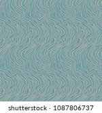 seamless abstract pattern in... | Shutterstock .eps vector #1087806737
