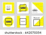 abstract vector layout... | Shutterstock .eps vector #642070354