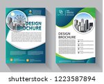 brochure template layout  cover ... | Shutterstock .eps vector #1223587894