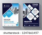 brochure design  cover modern... | Shutterstock .eps vector #1247661457