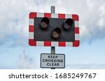 Railroad Crossing Sign Located...