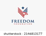 logo freedom eagle phoenix... | Shutterstock .eps vector #2146813177