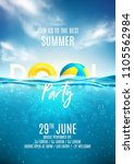 Summer Pool Party Poster...