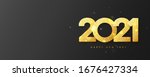 2021 happy new year horizontal... | Shutterstock .eps vector #1676427334