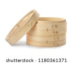 Steamer Set Made Of Bamboo On...