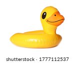 Duck Shaped Inflatable Ring...