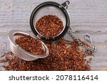 Infuser With Dry Rooibos Leaves ...