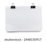 Checkered notebook sheet with...