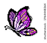 Vector Pixel Art Of Violet With ...