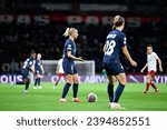 Small photo of Jackie Groenen during the Women's Champions League football (soccer) match Paris Saint-Germain (PSG) VS Manchester United at Parc des Princes stadium in Paris, France on October 18, 2023.