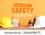Banner for national safety...