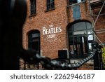 Small photo of Liverpool UK, 10.02.2023: The Beatles Story Liverpool, a Captivating and Immersive Journey through the Lives and Legacy of the Fab Four