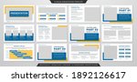 business presentation template... | Shutterstock .eps vector #1892126617