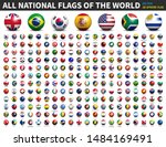 all national flags of the world ... | Shutterstock .eps vector #1484169491