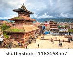 Small photo of Bhaktapur Main Square and the Bhairab Nath Temple, which is dedicated to Bhairava, the fiercest manifestation of Lord Shiva