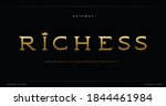 royal alphabet. serif vintage... | Shutterstock .eps vector #1844461984