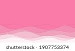 pink wave lines curve valentine ... | Shutterstock .eps vector #1907753374