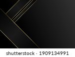black abstract background tech... | Shutterstock .eps vector #1909134991