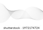 gray wave flowing lines blend... | Shutterstock .eps vector #1972174724