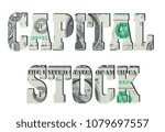 Small photo of Capital stock. American dollar banknotes. Money texture. Isolated on white background