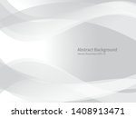 abstract white and gray color... | Shutterstock .eps vector #1408913471