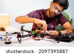 Selective Focus On Quadcopter ...